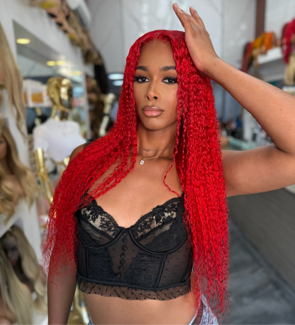 Ruby Curly Lace Wig