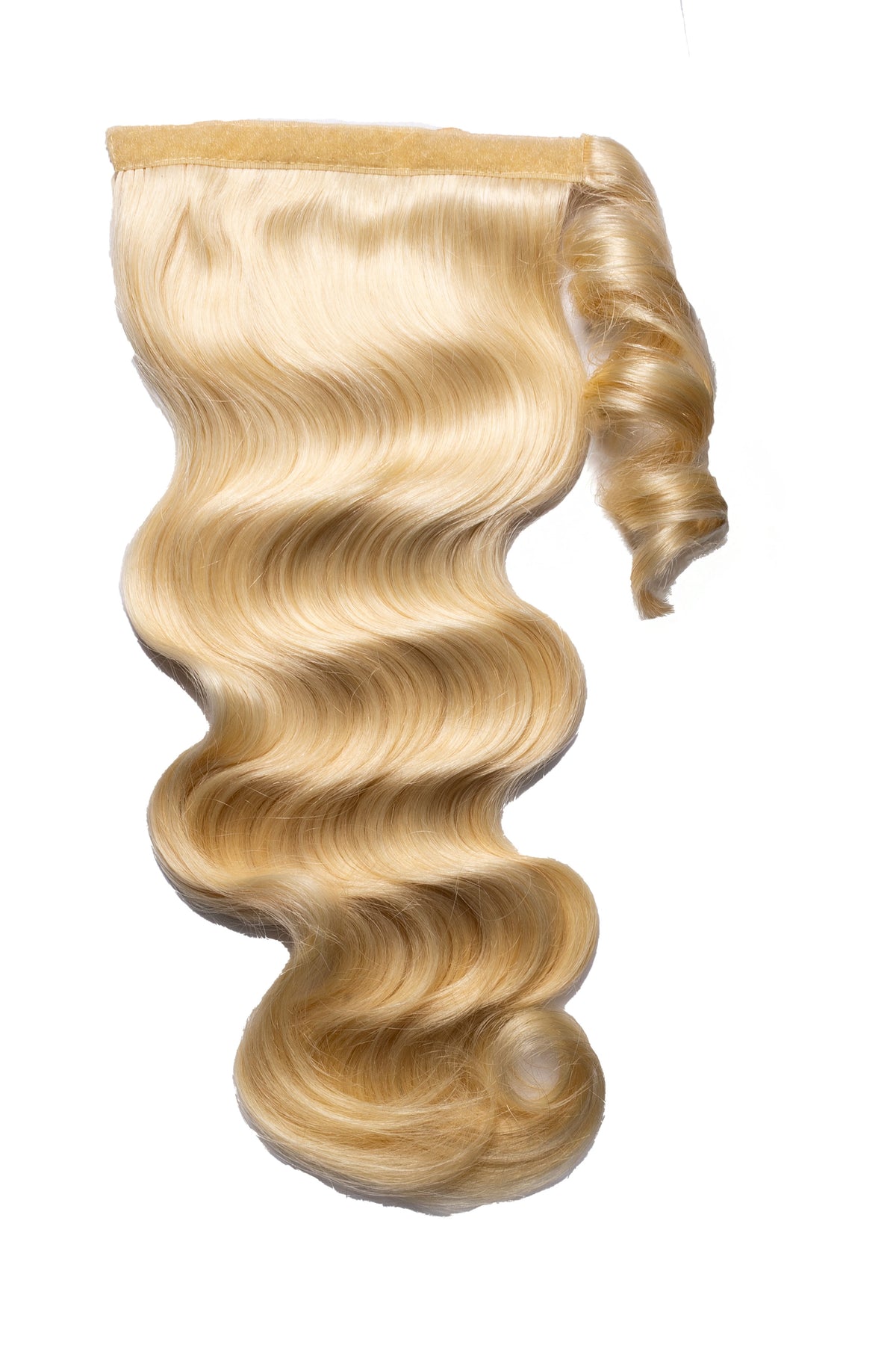 Blonde Pony Tail Wrap