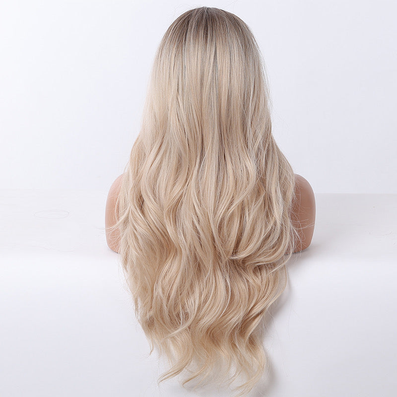 20" Blonde Ombre Synthetic Blend Wig