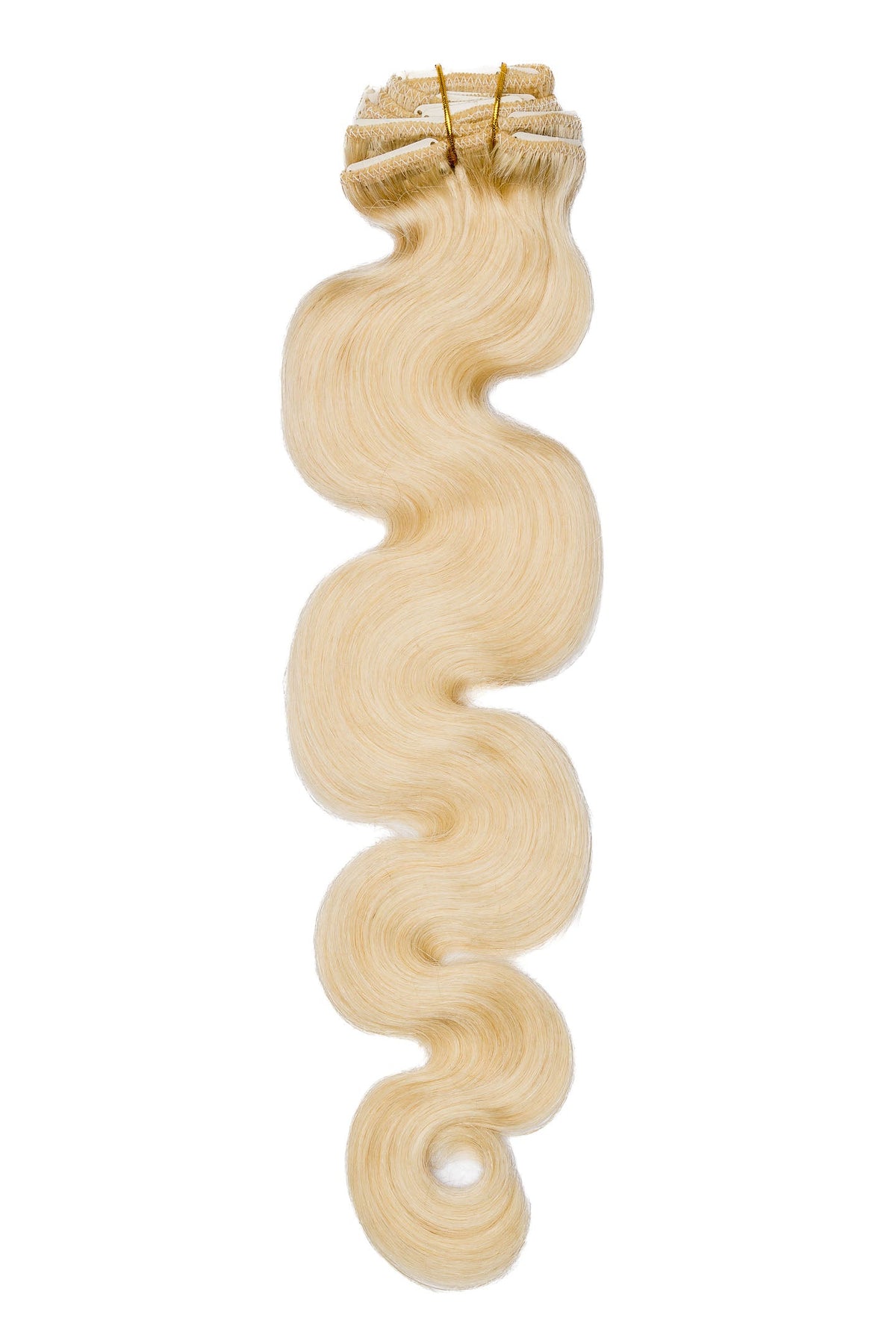 613/Blonde Body Wave Clip-In Extensions