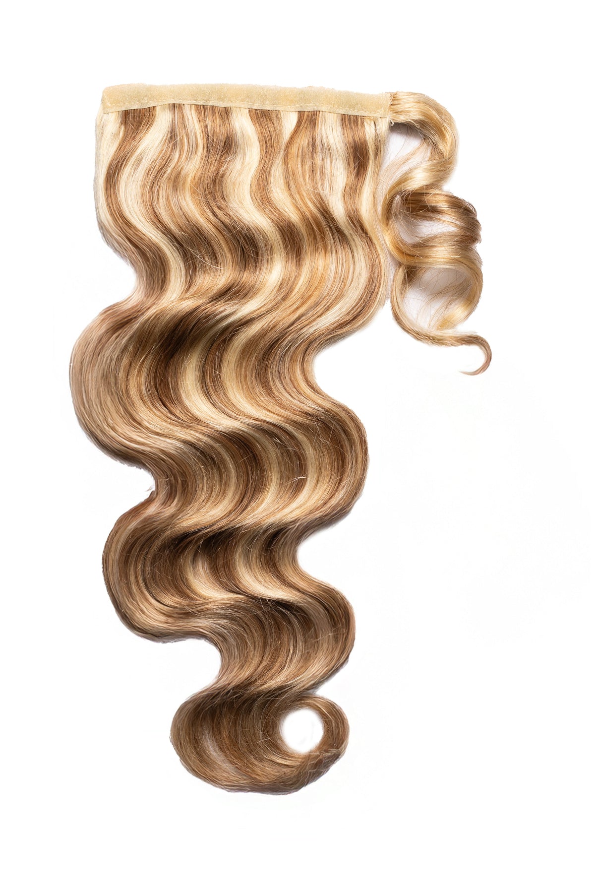 Vanilla Swirl Wrap Ponytail